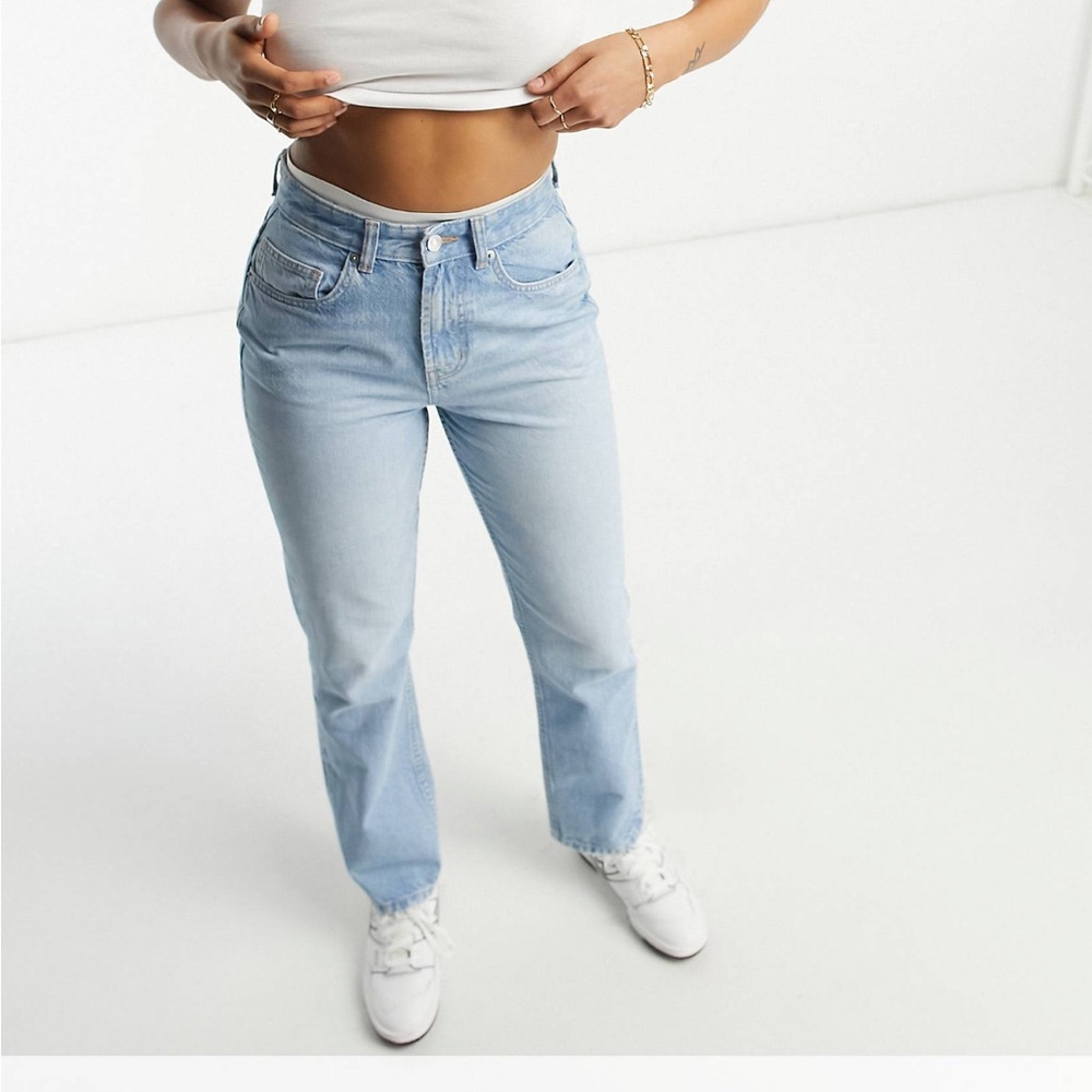 ASOS Design Hourglass 90s Straight Leg Jeans